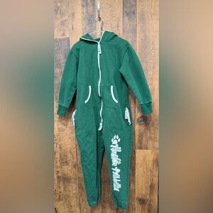 University of Saskatchewan huskies jumpsuit small green